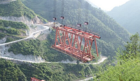 中铁一局渝黔铁路建设
